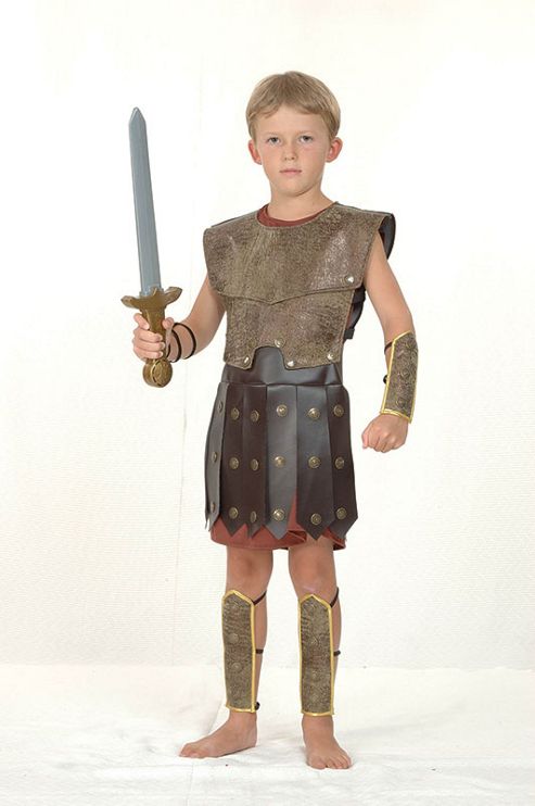Image of Roman Warrior - Child Costume 7-8 Years