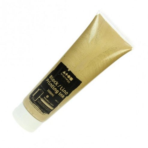 Image of Block Printing Colour Metallic Gold