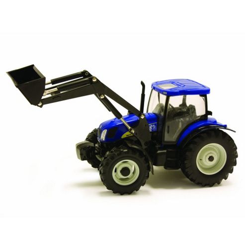 Image of T6020 Tractor And Loader - Scale 1:32 - Britains Farm