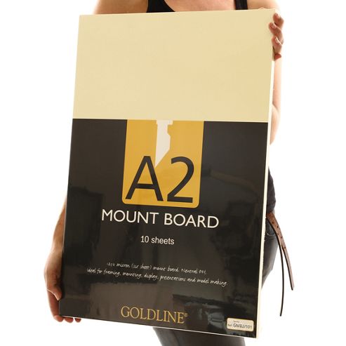 Image of Mountboard A2 Ivory - 10pk