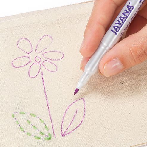 Image of Javana Fabric Phantom Outline Pen