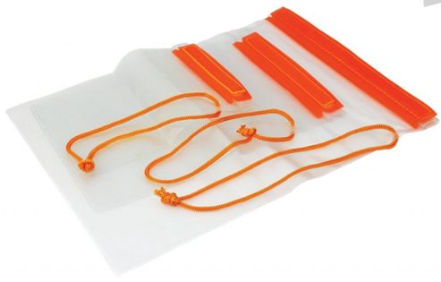 Image of Yellowstone Pvc 3 Piece Waterproof Pouch Set Orange