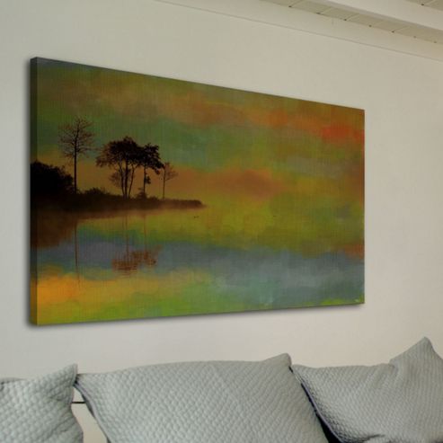 Image of Parvez Taj Sun Drop Canvas Wall Art - 30 Cm H X 45 Cm W X 5 Cm D