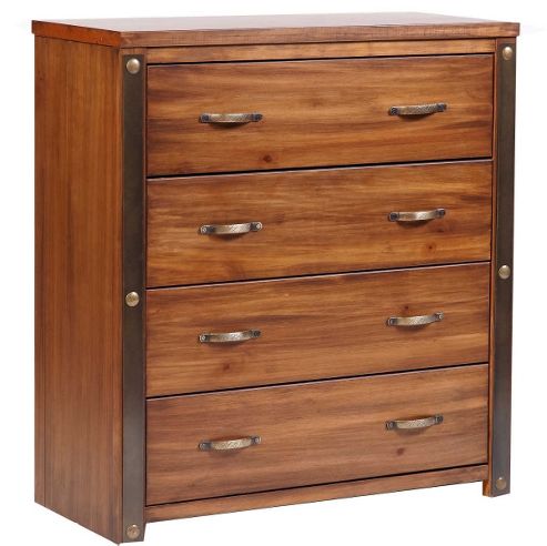 Image of Core Products Forge Fg314 Antique Brown 4 Drawer Chest