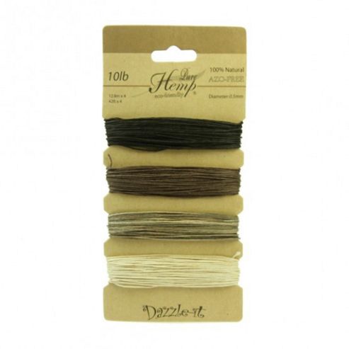 Image of Pure Hemp 0.5mm Natural Earthy Colours