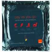 Preloaded Orange SIM card with £10 Credit