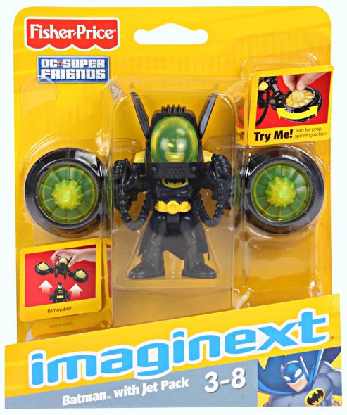 Image of Imaginext - Dc Super Friends - Batman - Fisher Price - Mattel