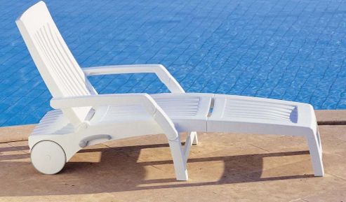 Image of Nardi Nettuno Lounger In White