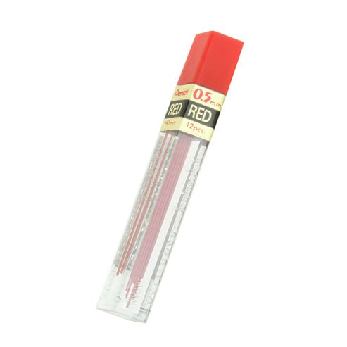 Image of Pentel Red Leads 0.5mm