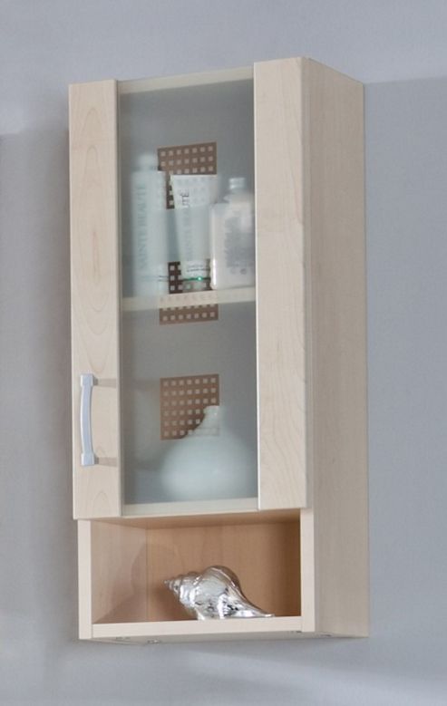 Image of Posseik Nizas 68 X 30cm Upper Wall Cabinet - White / Beech