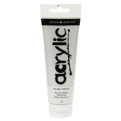Image of Daler Graduate Acrylic Pearl White 120ml