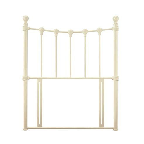 Image of Serene Furnishings Marseilles Headboard - Single - Glossy Ivory