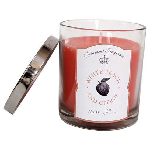 Image of Botanicals Candle Jar, White Peach And Citrus
