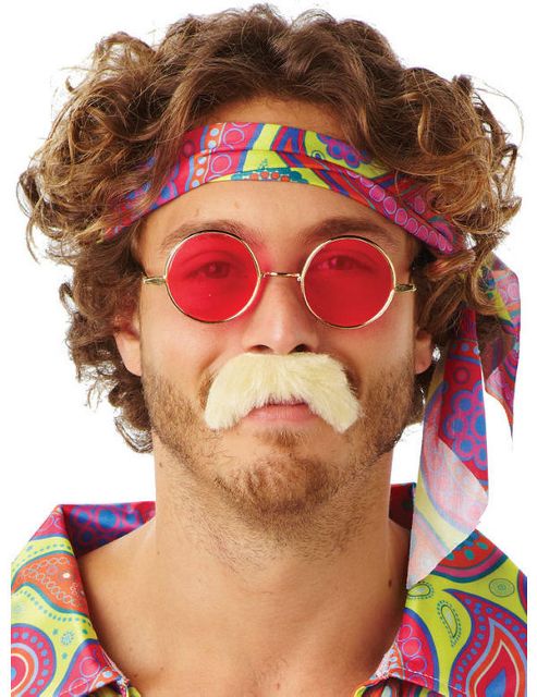Image of 70s Moustache Blonde