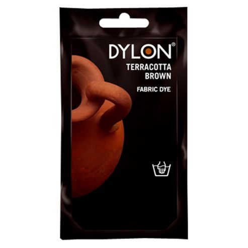 Image of Dylon Fabric Dye - Hand Use - Terracota Brown