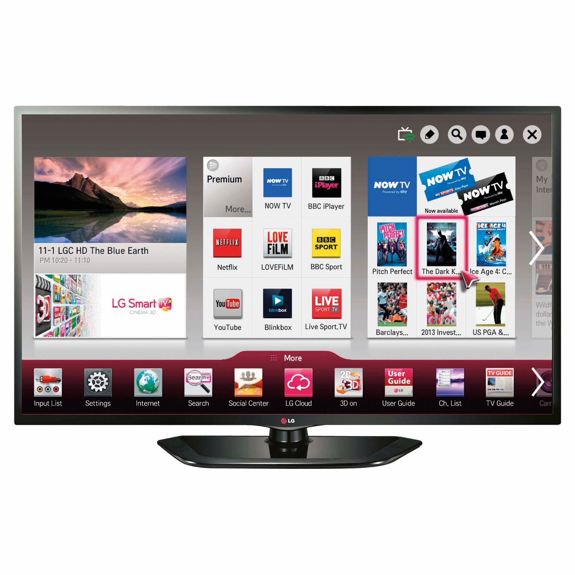 LG 32LN570U 32 Inch Smart 720P HD Ready LED TV with Freeview HD