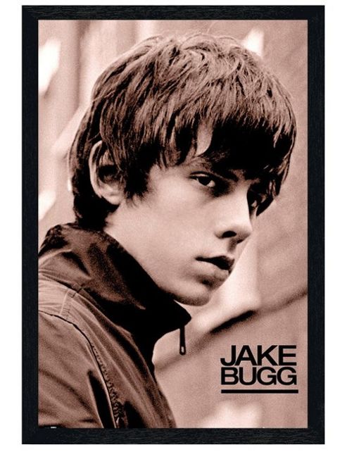 Image of Jake Bugg Black Wooden Framed Country Song Poster