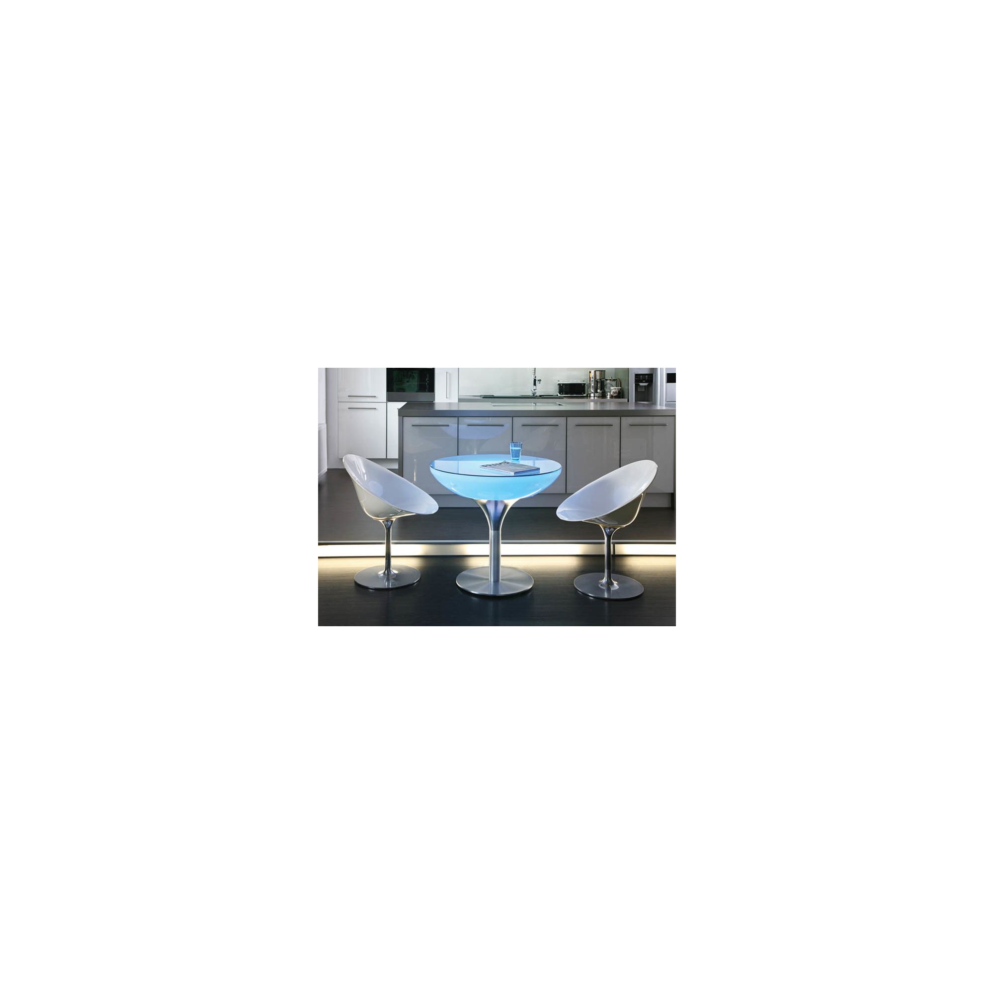 Moree Lounge Indoor Table with Glass Top - 55cm at Tescos Direct