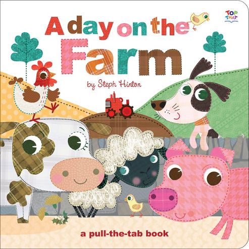 Image of A Day On The Farm Pull-the-tab Book