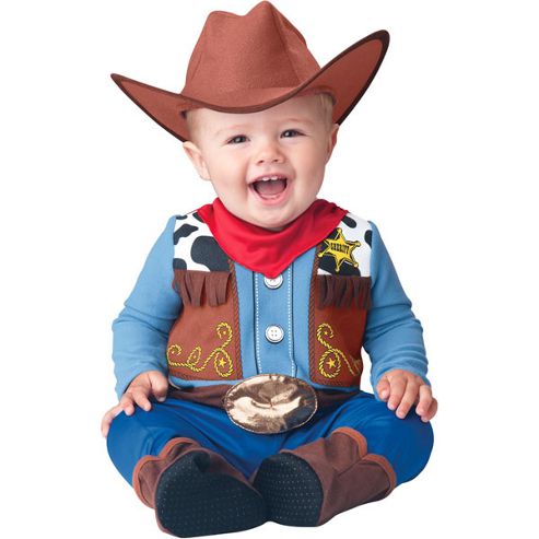 Image of Wee Wrangler - Baby Costume 6-12 Months