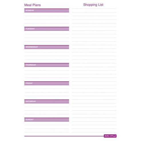 Image of Mums Shopping List