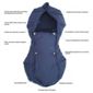 Wallaboo Arctic Footmuff Blue