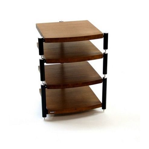Image of Atacama Special Edition Satin Black And Dark Bamboo Hifi Stand