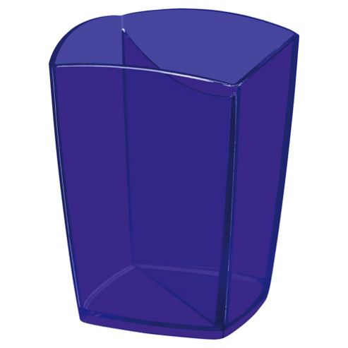 Image of Translucent Electric Blue Pencil Pot