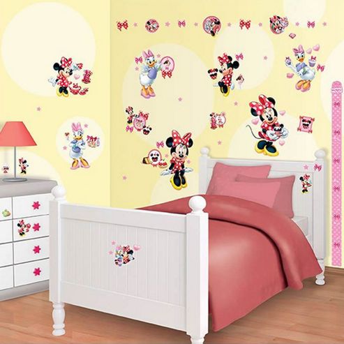 Image of Minnie Mouse 79 Wall Stickers Inc Height Chart