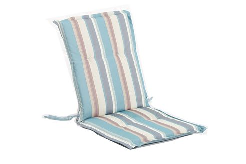 Image of Teal Stripe Savoy Cushion - 100 X 48 X 4cm