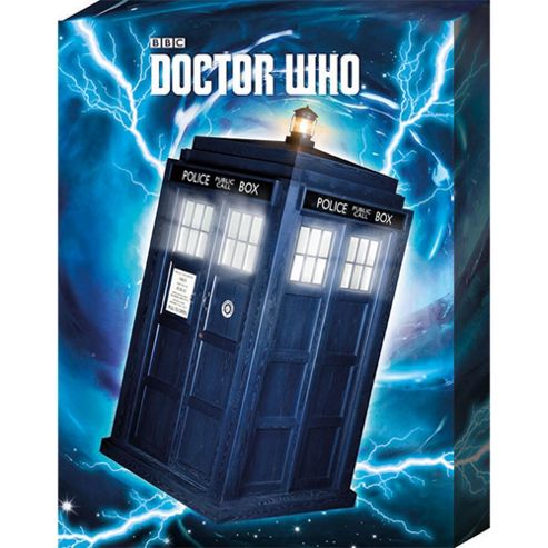 Image of Dr Who Tardis Canvas 40x50cm