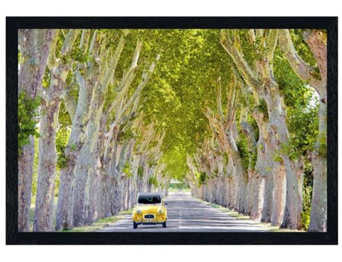 Image of Tom Mackie Black Wooden Framed 2cv Poster