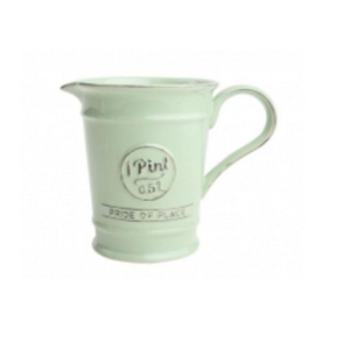 Image of T&g Pride Of Place One Pint Jug Green