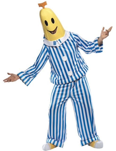 Image of Bananas In Pyjamas - Adult Costume Size: 38-40