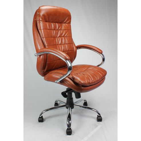 Image of Enduro Managers High-back Executive Chair - Tan