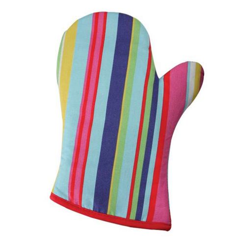 Image of Rushbrookes Barcode Brights Oven Glove Gauntlet