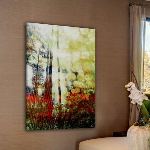 Image of Parvez Taj Tree Light Canvas Wall Art - 152 Cm H X 101 Cm W X 5 Cm D