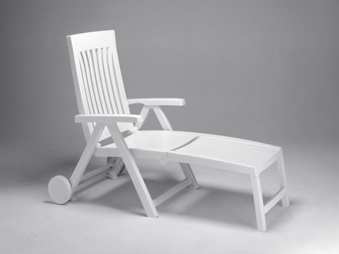 Image of Hhsw Achilles Multi-position Sunbed White