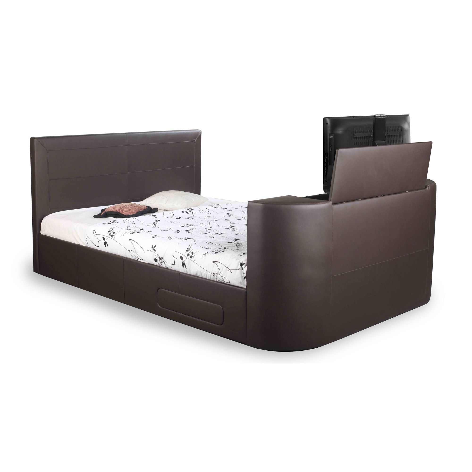 Altruna Vienna Electric Push Button TV Bed - Super King at Tesco Direct