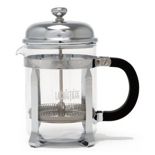 Image of La Cafetiere Classic 4 Cup Coffee Maker In Chrome