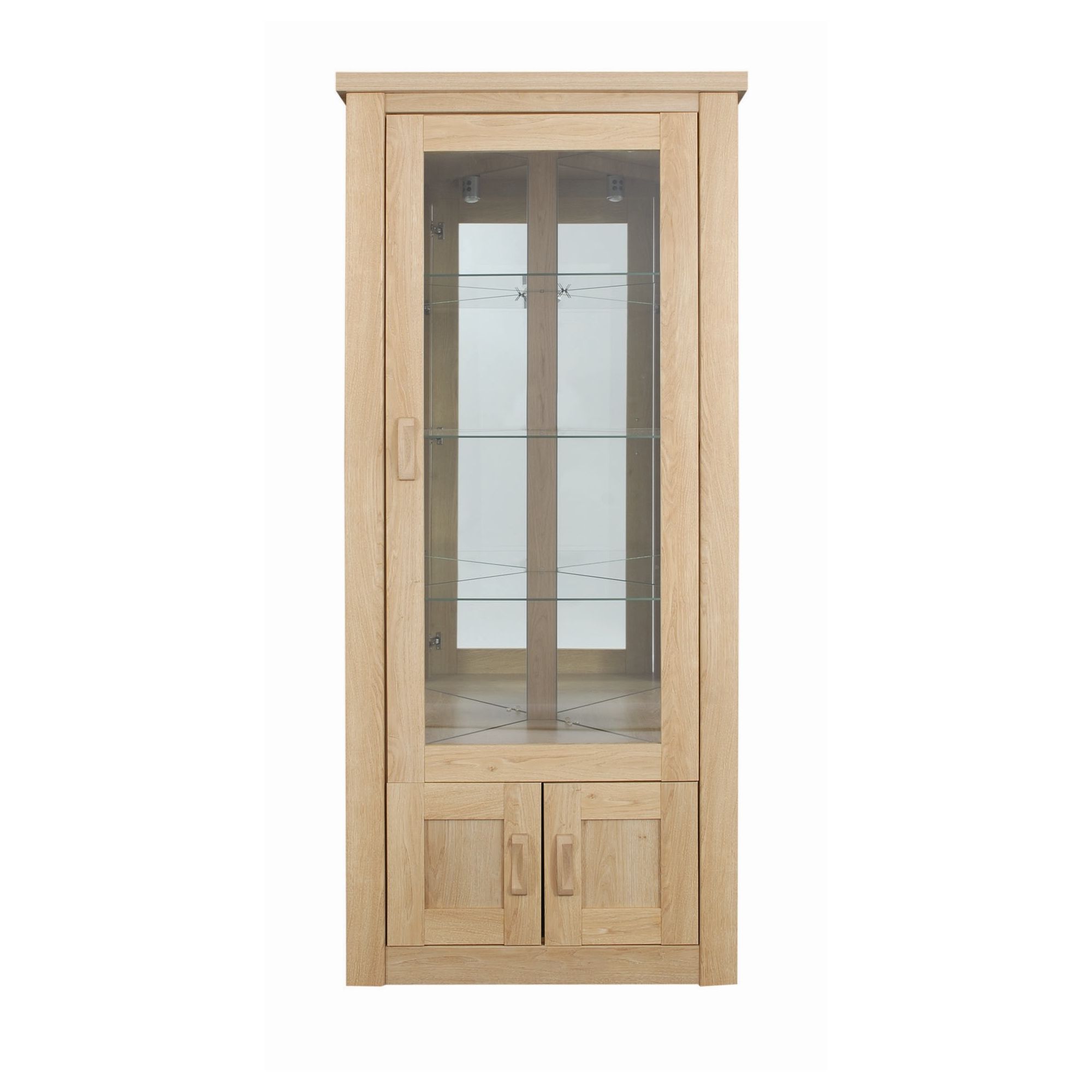 Caxton Countryman Free Standing Corner Cabinet in Chestnut at Tesco Direct