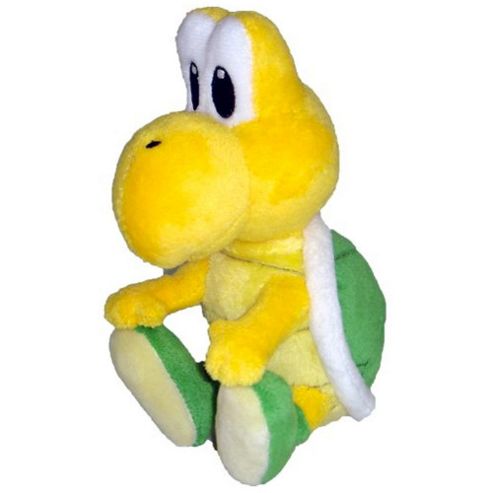 Image of Official Nintendo Mario Plush Series Stuffed Toy - 5" Koopa Troopa