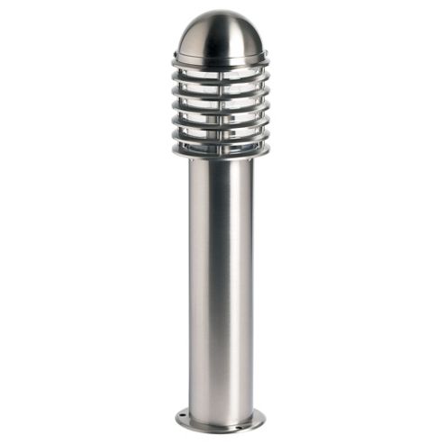 Image of Endon Lighting One Light Large Bollard In Stainless Steel