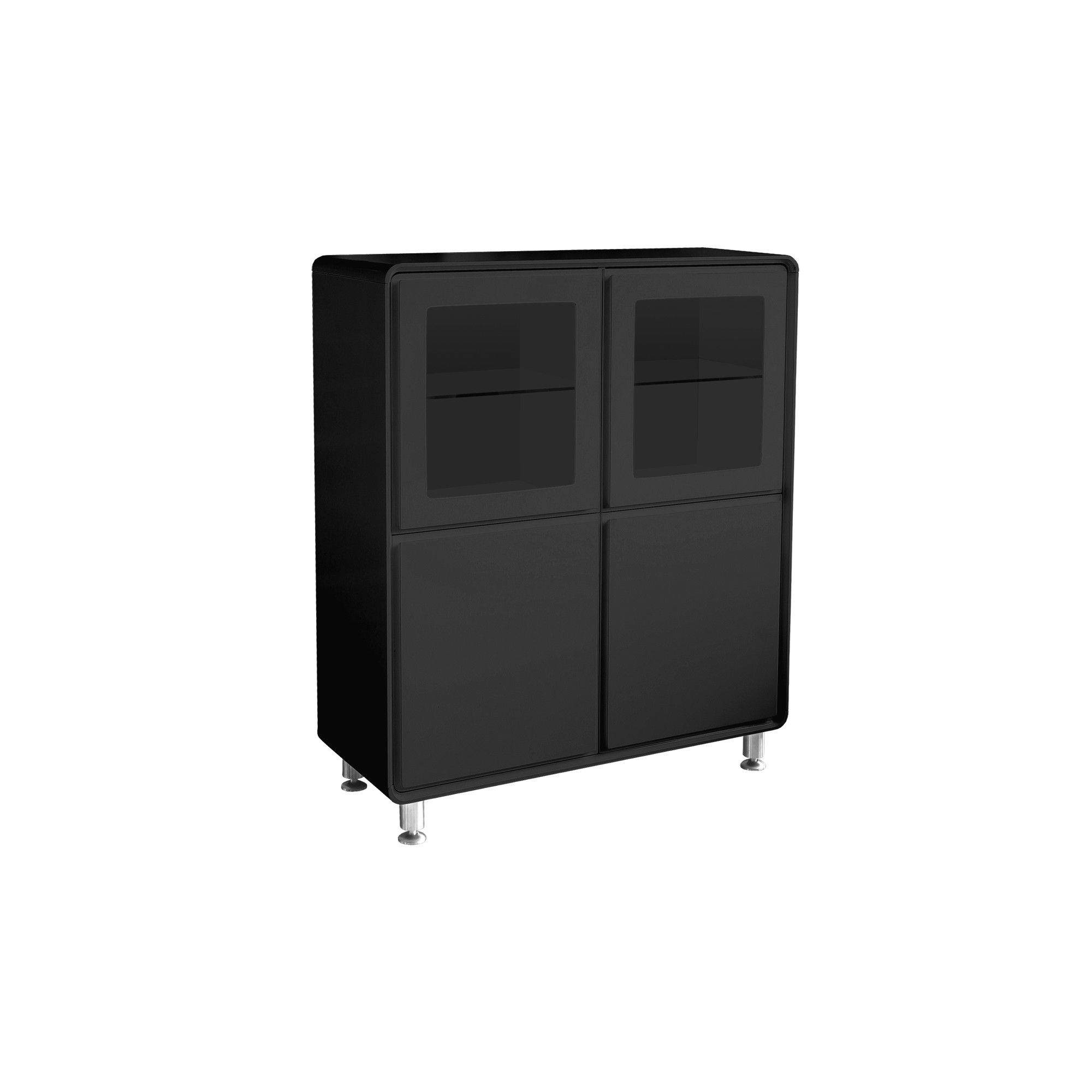 Home Essence Edana Storage Unit - Black at Tesco Direct