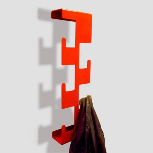 Image of The Metal House Retro Coat Rack - Red