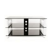Optimum Stage 1000 TV Stand up to 46" TV's - Black & White