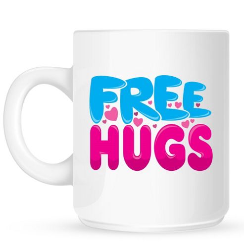 Image of Free Hugs 10oz Ceramic Mug