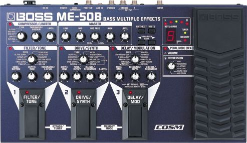 Image of Boss Me-50b Bass Multiple Effects Pedal
