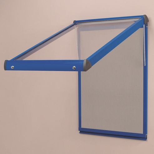Image of Shield Shield Deluxe Interior Showcase - Light Grey - 105 Cm H X 118.2 Cm W