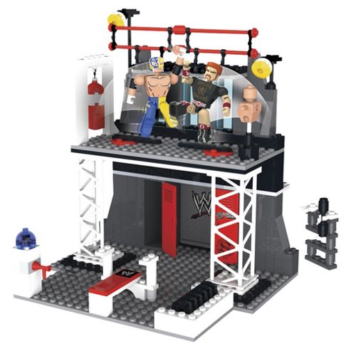 Image of Wwe Stackdown Train And Rumble Playset With 2 Figures